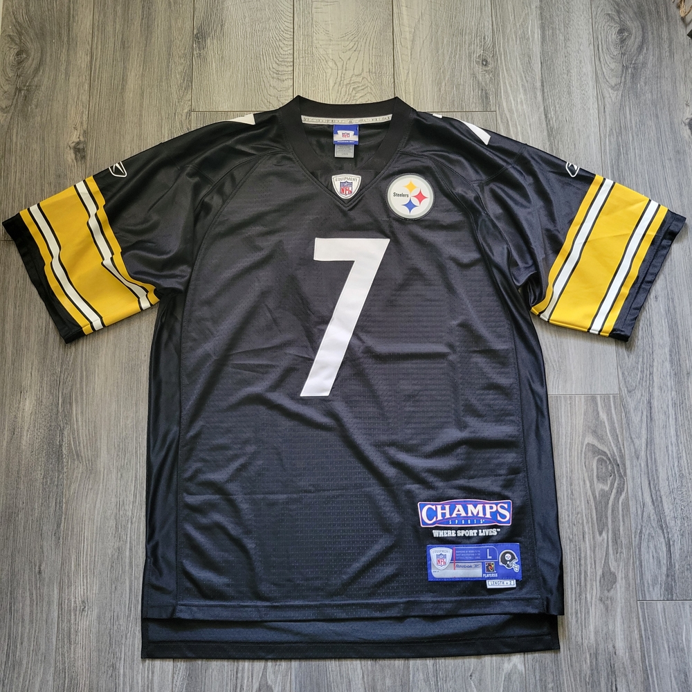 Reebok Black NFL Equipment Jersey Pittsburg Steelers